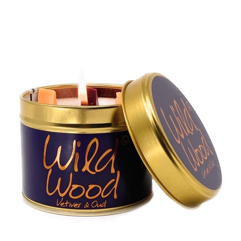 Lily-Flame Wild Wood Tin Candle £9.89